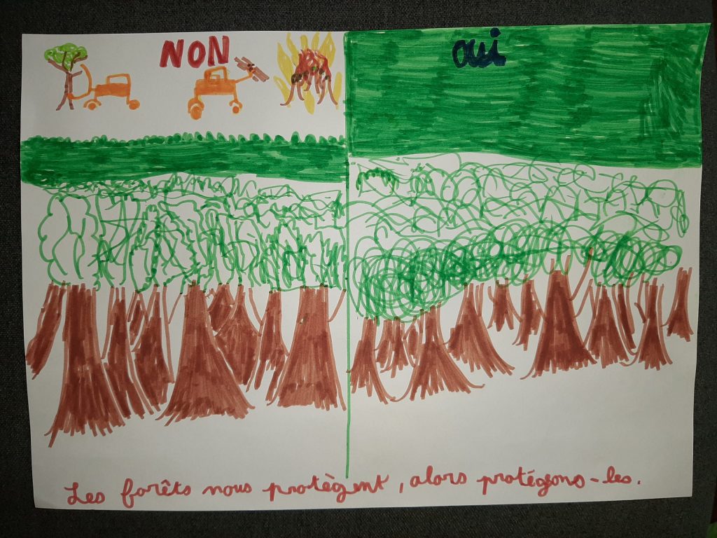 Des élèves solidaires et mobilisés.