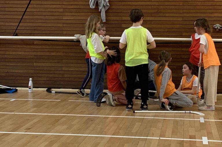 Séance de sport des CE2